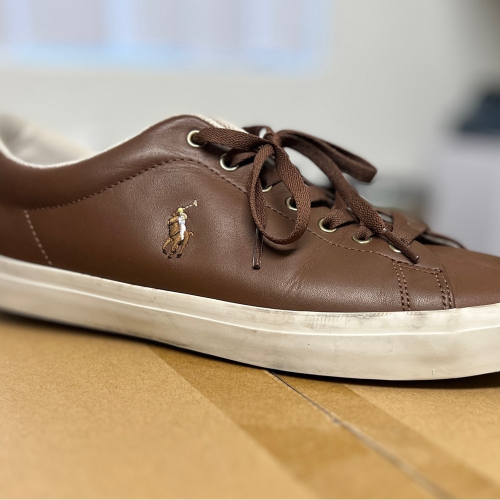 Polo by Ralph Lauren Men's Brown Sneakers